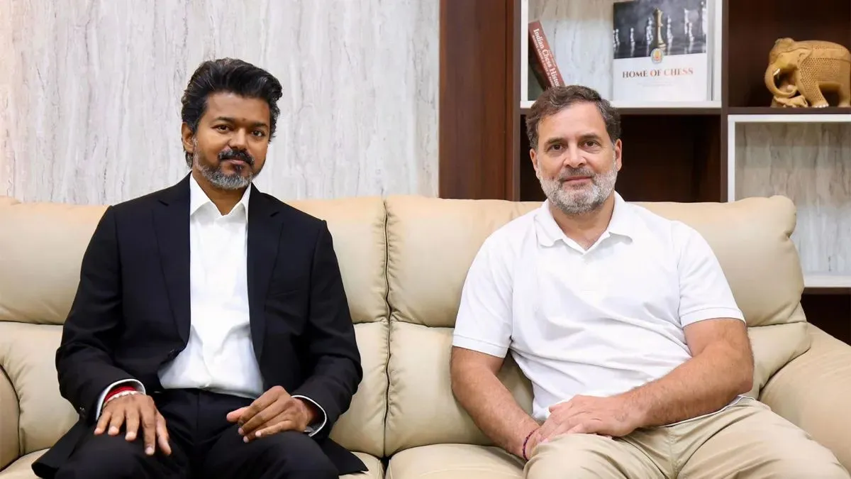 BJP slams Rahul Gandhi after Vijay commemorates LTTE founder Prabhakaran For slice of power